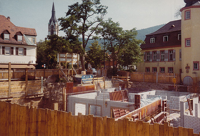 Neubau Carl Rottmann Saal1984